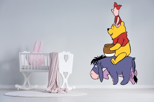Adesivo parete winnie the - parete,