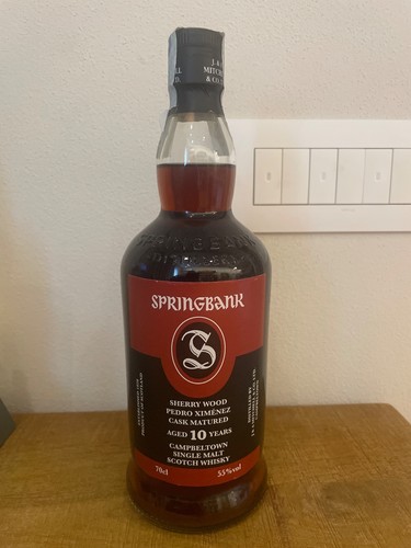 Springbank years pedro - 10,