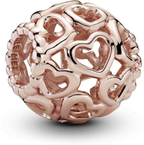 Charm pandora all over cuori - charm,