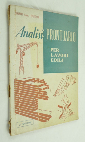 Analisi prontuario per - prontuario, lavori