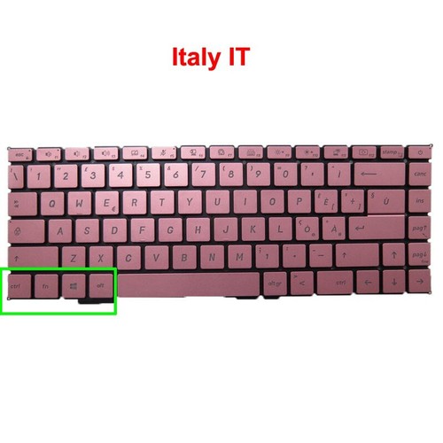 Tastiera retroilluminata per