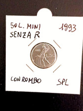 50 LIRE MINI 1993 REPUBBLICA