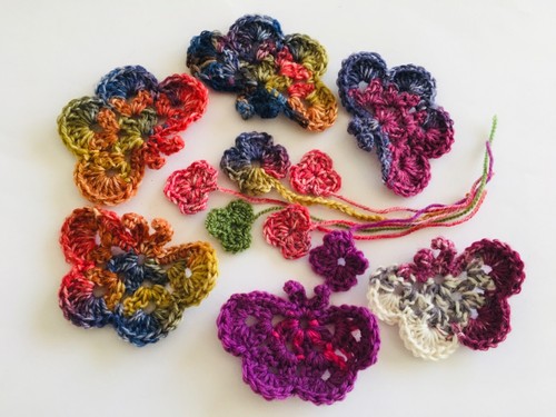 Farfalle fiori - 12, x