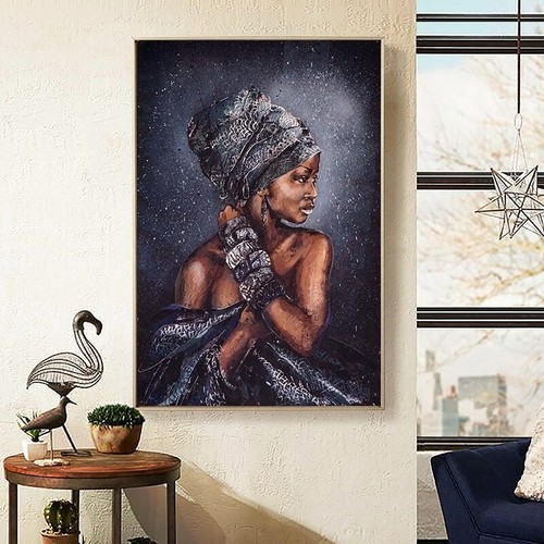 Quadro astratto tela donna - astratto, su
