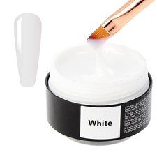 Sincero Salon Gel Costruttore per Unghie Alta Denista White senza TPO