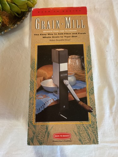 Mulino grano vintage back - grano,