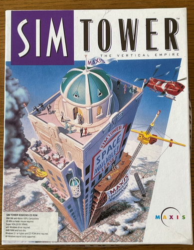 Big box sim tower - box, tower: