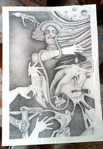 Grande disegno matita - grande,