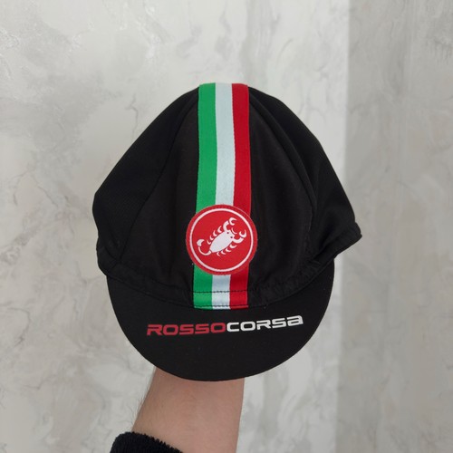 Cappello bici castelli - castelli, rosso