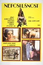 LA DISUBBIDENZA Locandina film originale exYU 1981 STEFANIA SANDRELLI, ALDO LADO