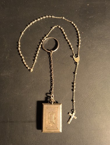 Medaglione rosario cuore - , sacro