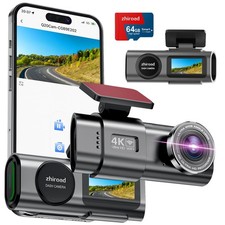 Dash Cam Auto, 4K Dashcam con