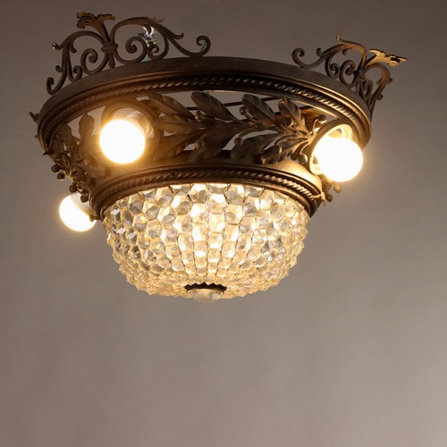 Lampadario liberty antico - liberty,