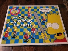 Vintage I Simpson 3D Scacchi