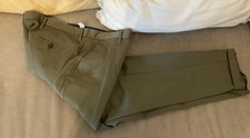 Pantaloni Verdi Zara Man Tg 40