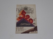 FIAT 520 DEPLIANT BROCHURE PROSPEKT  (X1-4)