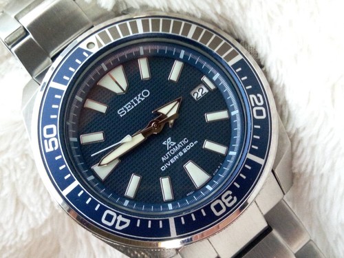 Seiko prospex navy - prospex, samurai