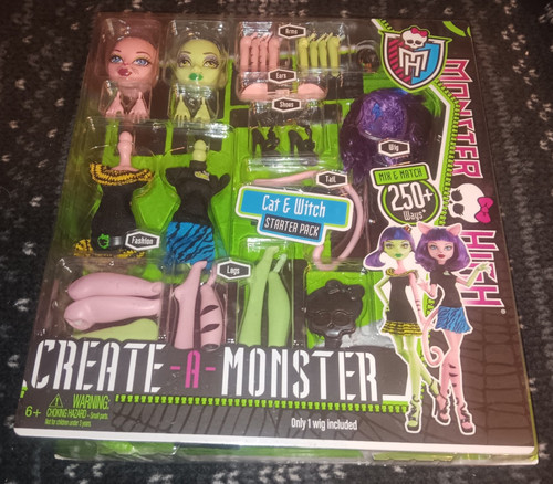 Cat witch create a monster - cat,