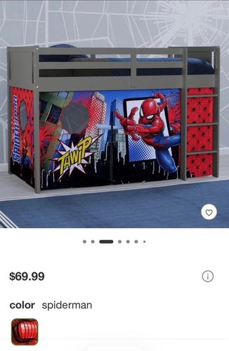 Spider man tenda letto - letto, loft