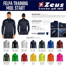 Felpa ZEUS Training Calcio