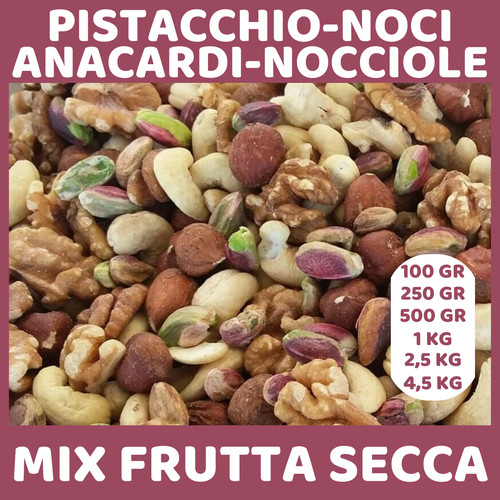 Mix frutta secca sgusciata - mix,