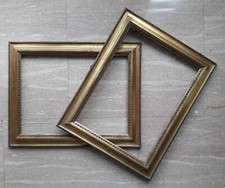 Coppia di cornici dorate