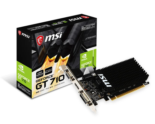 Msi geforce gt710 2gb - geforce, gddr3