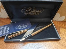 Caran d'Ache Madison stilografica placcata oro