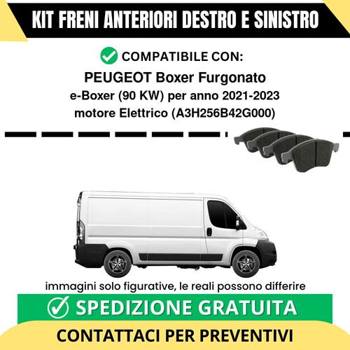 Pastiglie freno anteriori per - freno,