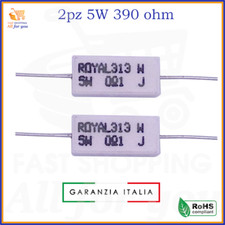 Kit resistenze 5 watt resistenza in ceramica ceramiche 390 ohm resistore a filo