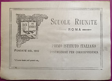 SCUOLE RIUNITE X
