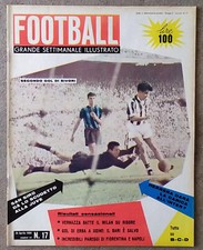 FOOTBALL Rivista Calcio vintage 28 - 04- 1960 Herrera Sivori Inter Juve Scudetto