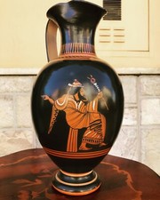 PRESTIGIOSO VASO ANFORA GRECO
