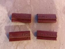  Pattini Freno Frena R Bacchetta Nuovi 2 Coppie  Bianchi Umberto Dei Gloria Wols