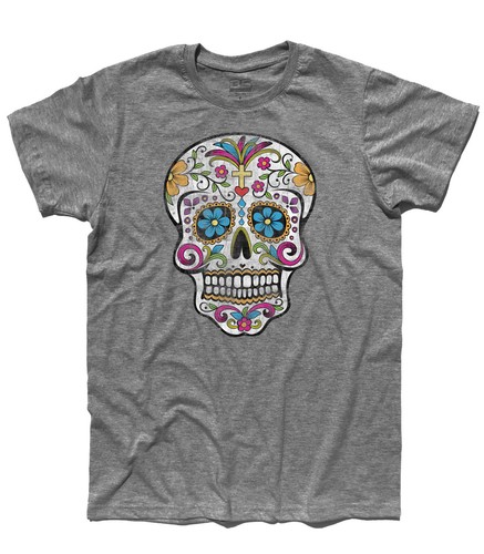 Shirt uomo teschio messicano - t-shirt,