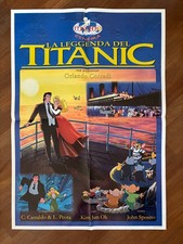 SS,SOGGETTONE,POSTER  La leggenda del Titanic 1999 RMS Nave Orlando Corradi