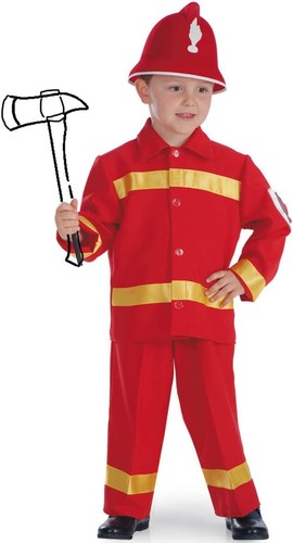 Costume carnevale pompiere - costume,