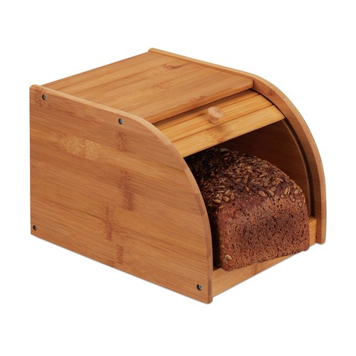 Portapane bambù cassetta - portapane,