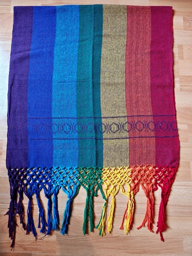 Scialle rebozo tessuto mano - scialle, a