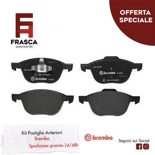 Pastiglie freno anteriori - freno,