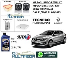 TAGLIANDO 4 FILTRI E OLIO