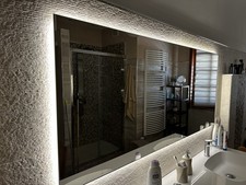 specchio bagno Retroilluminato  condizione come nuovo. Misure 160x70