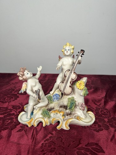 Scultura coppia putti - scultura,