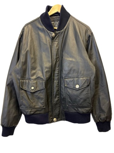 Vera pelle bomber taglia xl - vera,