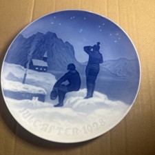 Piatto di Natale 1928 B&G -