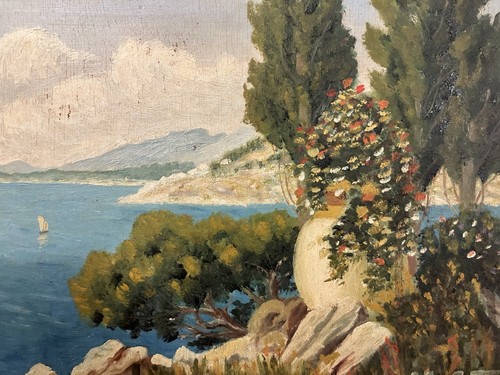 Antica olio firmato - antica,