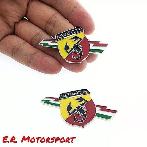 Stemmi abarth con bandiera - 2,