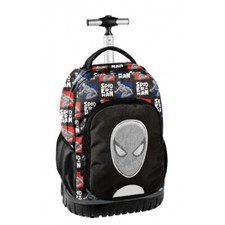 SPIDERMAN Trolley Zaino Con Ruote per la scuola Zaino con rotelle SPIDER-MAN