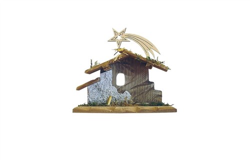 Capanna stalla per presepe - stalla, in
