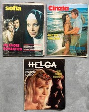 3 Fotoromanzi anni '70